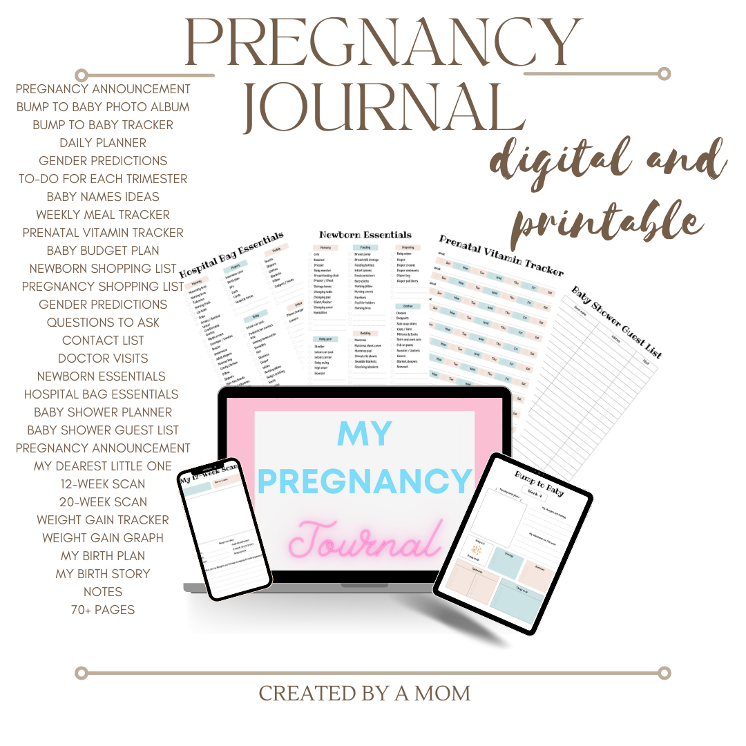 Pregnancy Journal Pink cover
